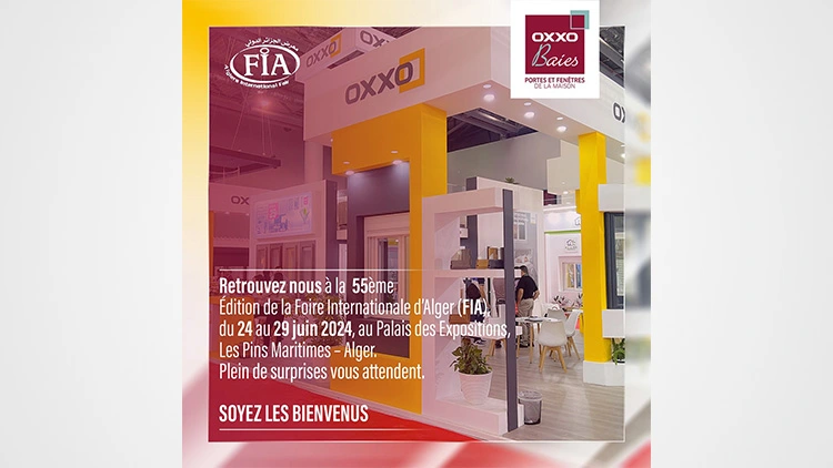 Détails de la participation d'OXXO à la Foire Internationale d'Alger 